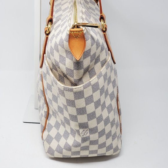 Auth Louis Vuitton Totally MM Damier Azur Tote Bag - Picture 4 of 16